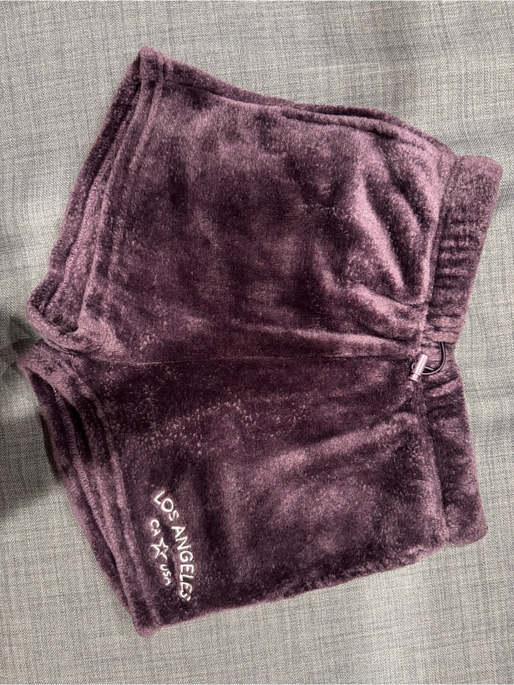 Angel Kiss Plush Deep Purple Women's Shorts